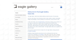 Desktop Screenshot of eaglegalleryartists.co.uk